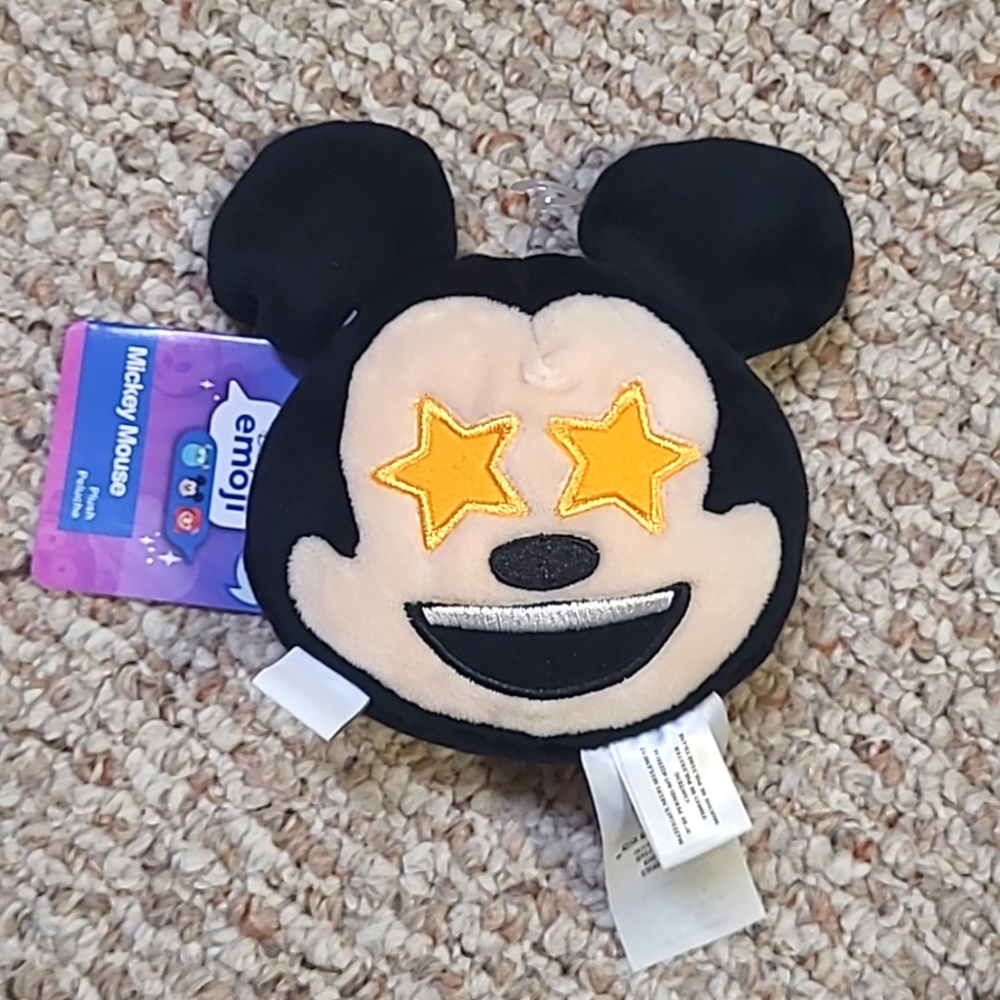 Disney Mickey Mouse Emoji Stuffed Toy